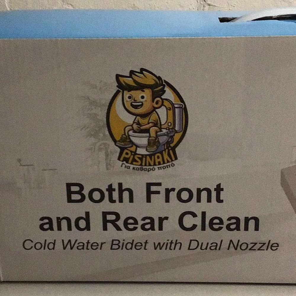 BIDET WITH COLD WATER 💦 WITH DUAL NOZZLE